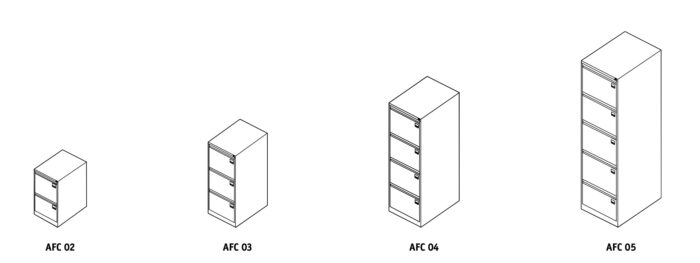 Картотечные шкафы для формата Foolscap и A4